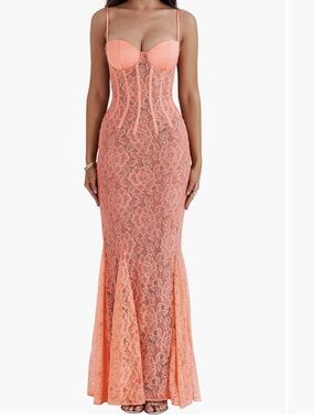 House of CB | Dresses | House Of Cb Loren Pink Maxi Dress | Poshmark